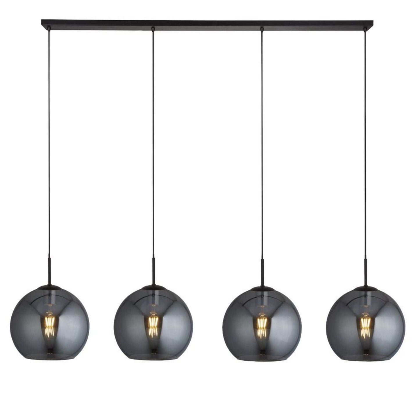 Suspension Suspension AMSTERDAM-4 verre fumé Marque Searchlight Lumisign