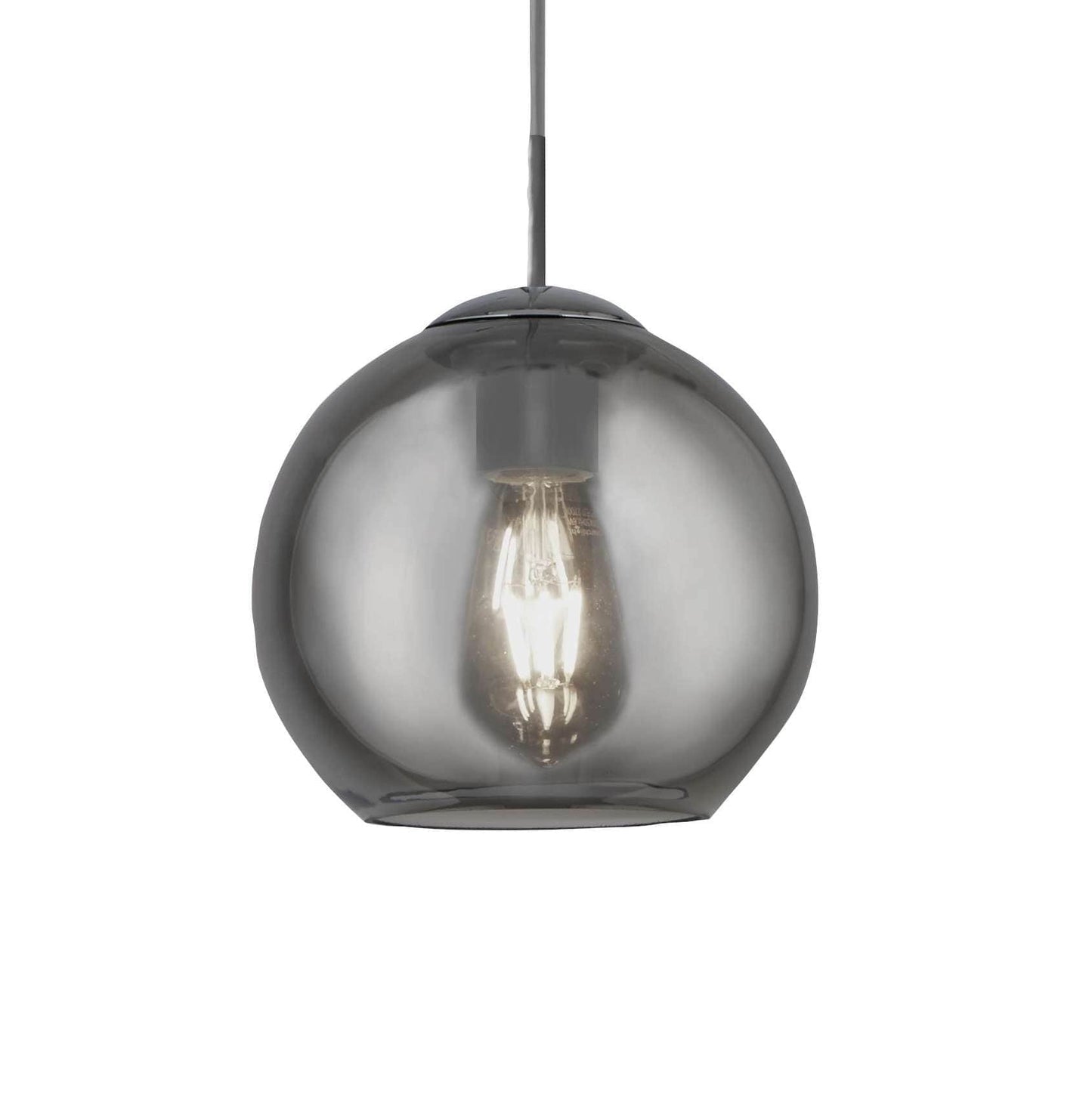 Suspension Suspension BALLS-3 verre fumé Marque Searchlight Lumisign