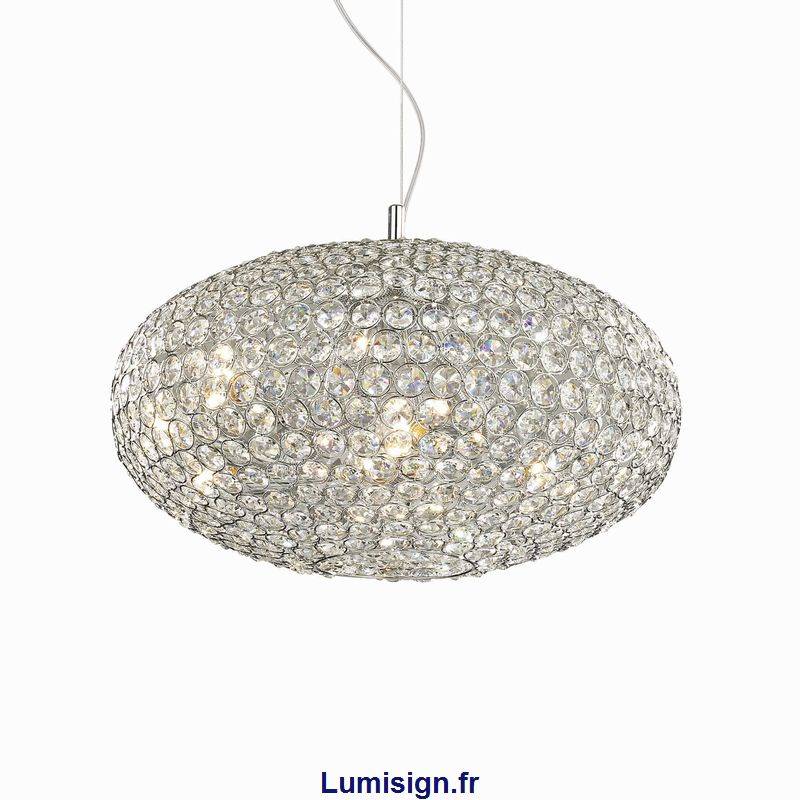 Suspension Suspension cristal ORION-500 Idéal-lux Lumisign