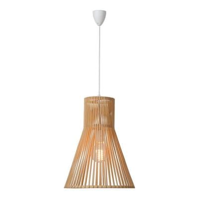Suspension Suspension en bois BABOU Ø 26 Lucide Lumisign