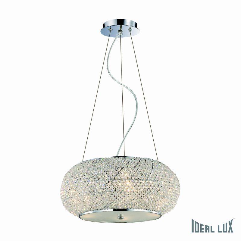 Suspension Suspension PASHA-SP6 Ø 450 chrome Idéal-lux Lumisign