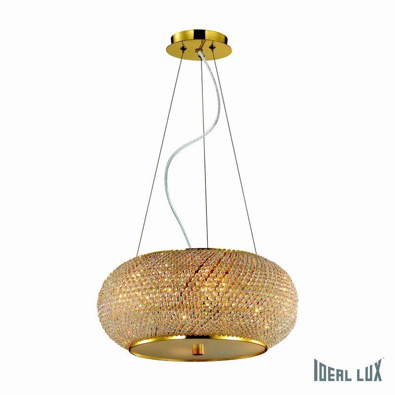 Suspension Suspension PASHA-SP6 Ø 450 or Idéal-lux Lumisign
