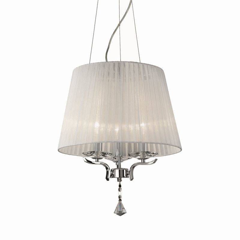 Suspension Suspension PEGASO abat-jour organdi Idéal-lux Lumisign