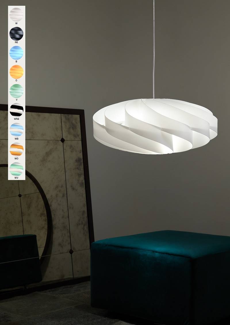 Suspension Suspension polilux FLAT Ø 1000 Linéa-Zéro Lumisign
