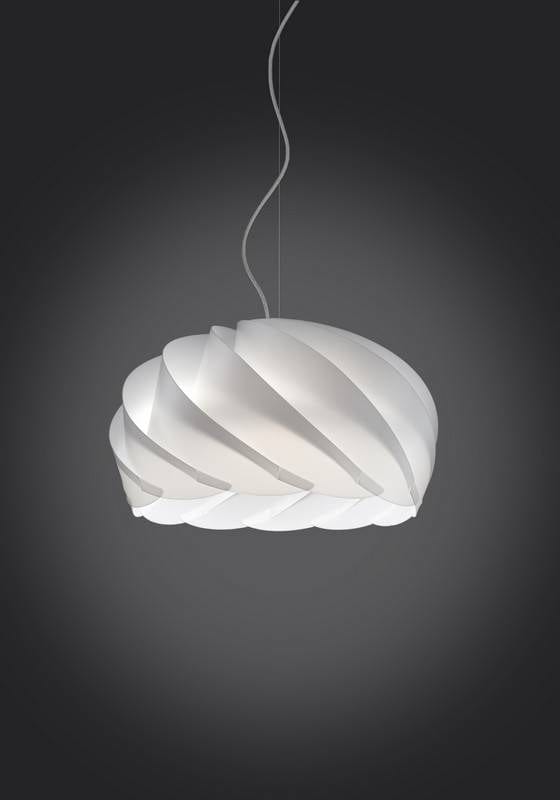 Suspension Suspension polilux HALF Ø 26, 42 ou 55 cm blanche Linéa-Zéro Lumisign