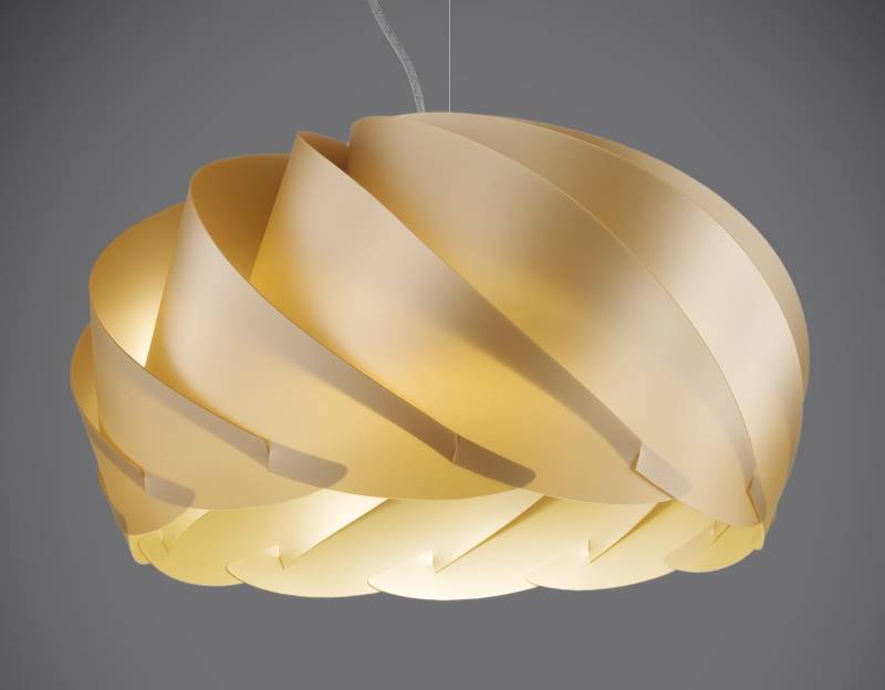 Suspension Suspension polilux HALF Ø 26, 42 ou 55 cm or Linéa-Zéro Lumisign