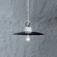 Suspension POTENZA 4 finitions, 3 diamètres au choix. Ø 250 mm Ferroluce Lumisign