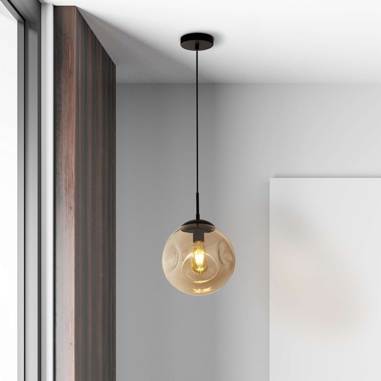Suspension Suspension PUNCH 1 verre champagne Marque Searchlight Lumisign