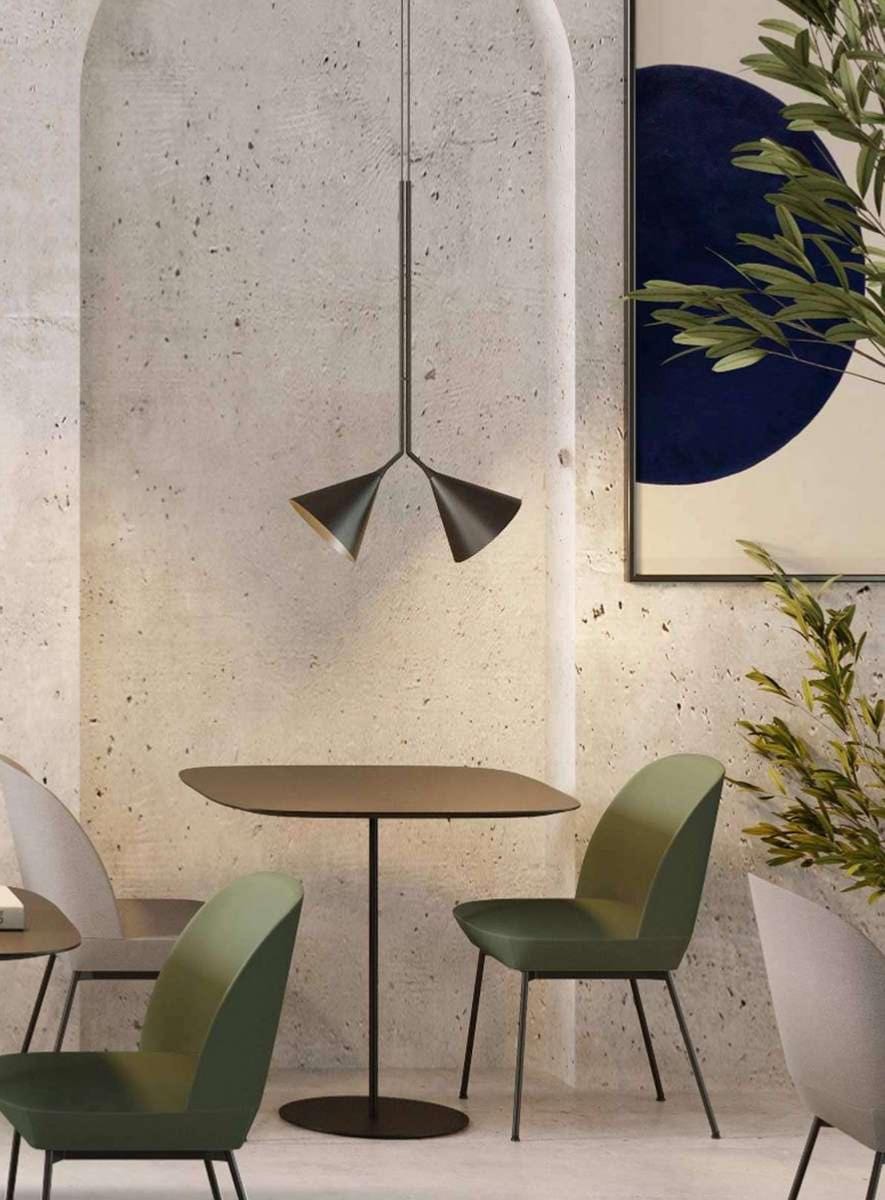 Suspension Suspension RUBI 1, 2 ou 3 lampes Robin Lumisign