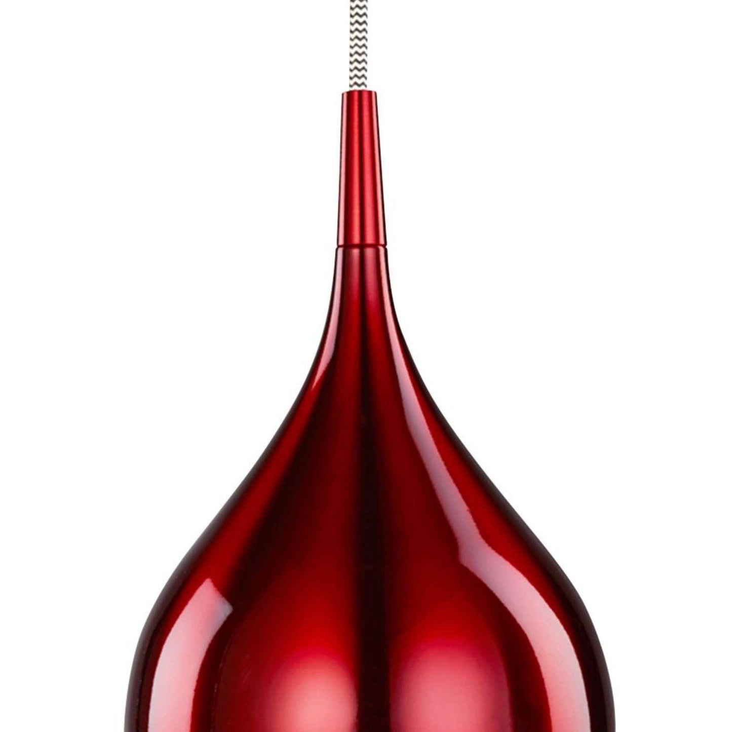Suspension Suspension VIBRANT rouge métallisé Ø 120 mm Marque Searchlight Lumisign