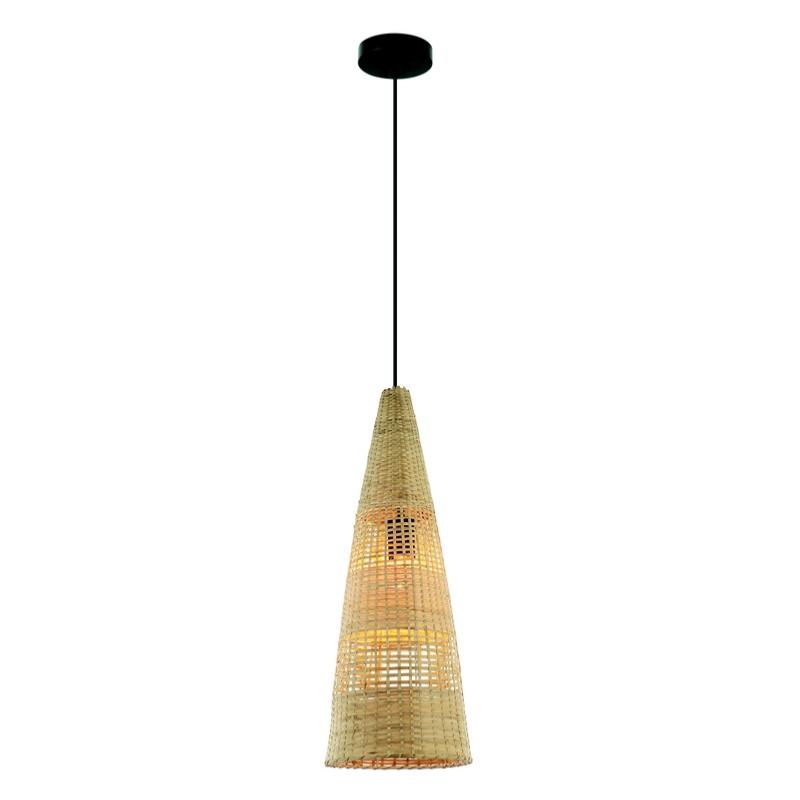 Suspension Suspension Zambelis réf 20154 bambou naturel Zambelis Lumisign