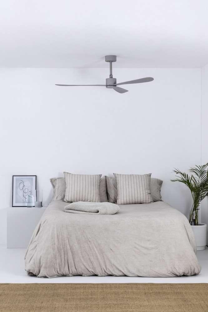 ventilateur de plafond Ventilateur de plafond AMELIA gris sans lampe Faro Lumisign