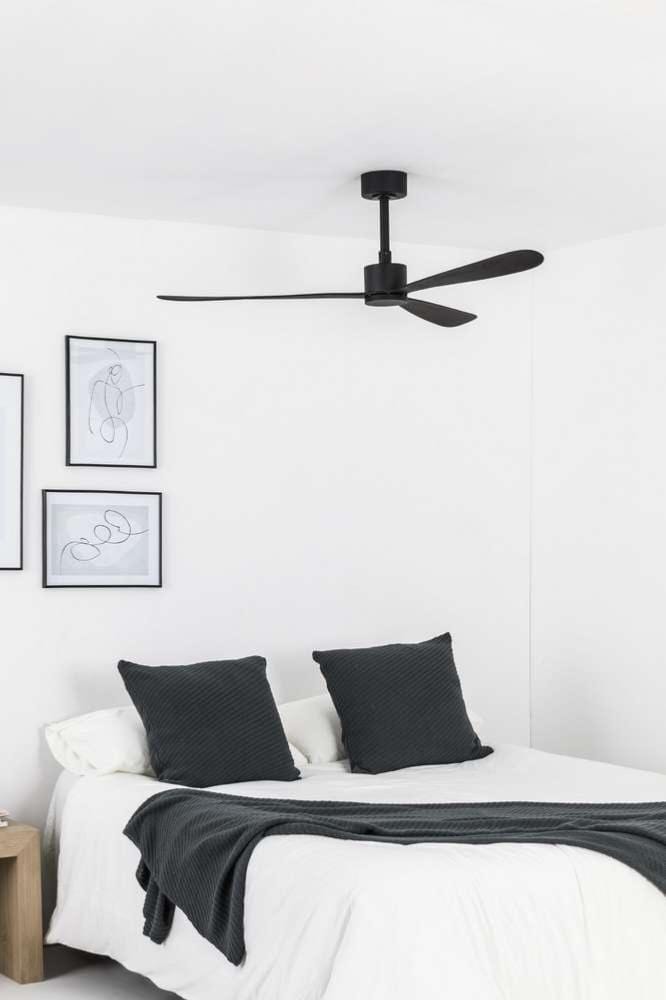 ventilateur de plafond Ventilateur de plafond AMELIA noir sans lampe Faro Lumisign