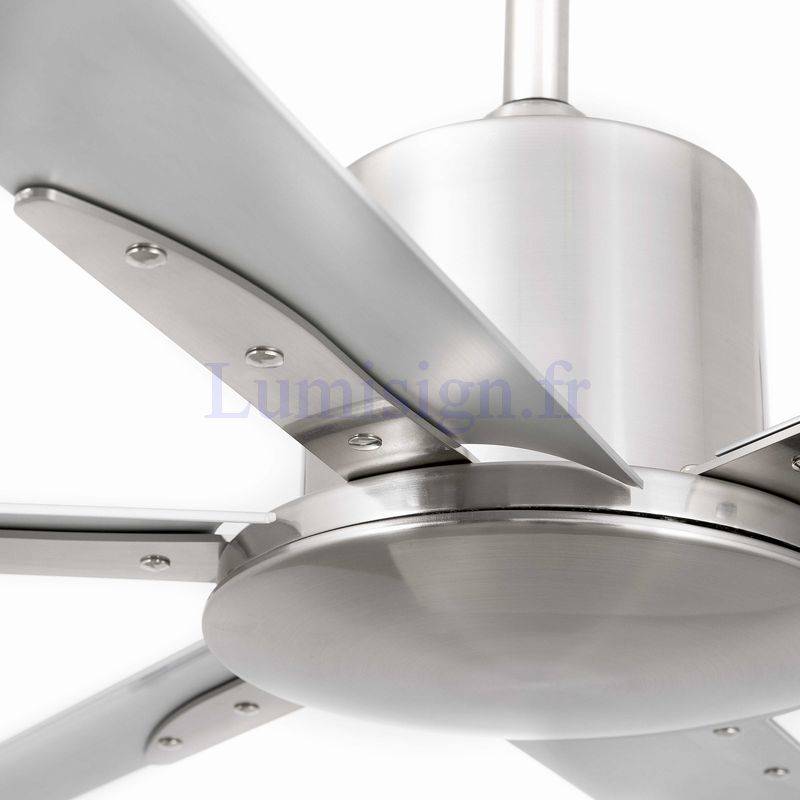 ventilateur de plafond Ventilateur de plafond ANDROS nickel-mat Faro Lumisign