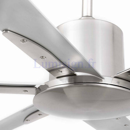 ventilateur de plafond Ventilateur de plafond ANDROS nickel-mat Faro Lumisign