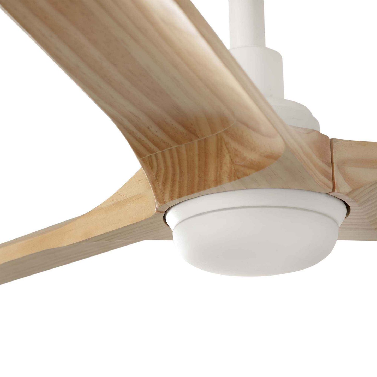 Ventilateur de plafond avec luminaire HEYWOOD-S blanc