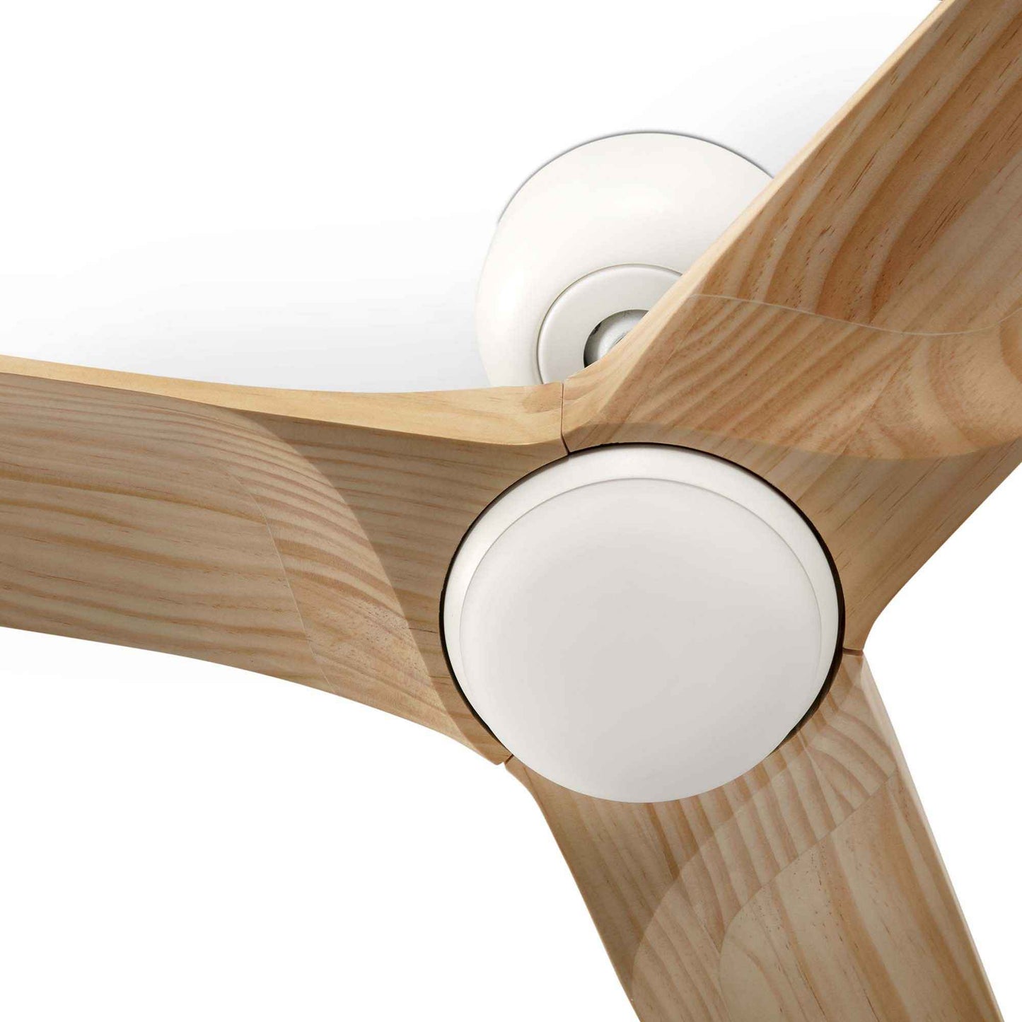 Ventilateur de plafond avec luminaire HEYWOOD-S blanc