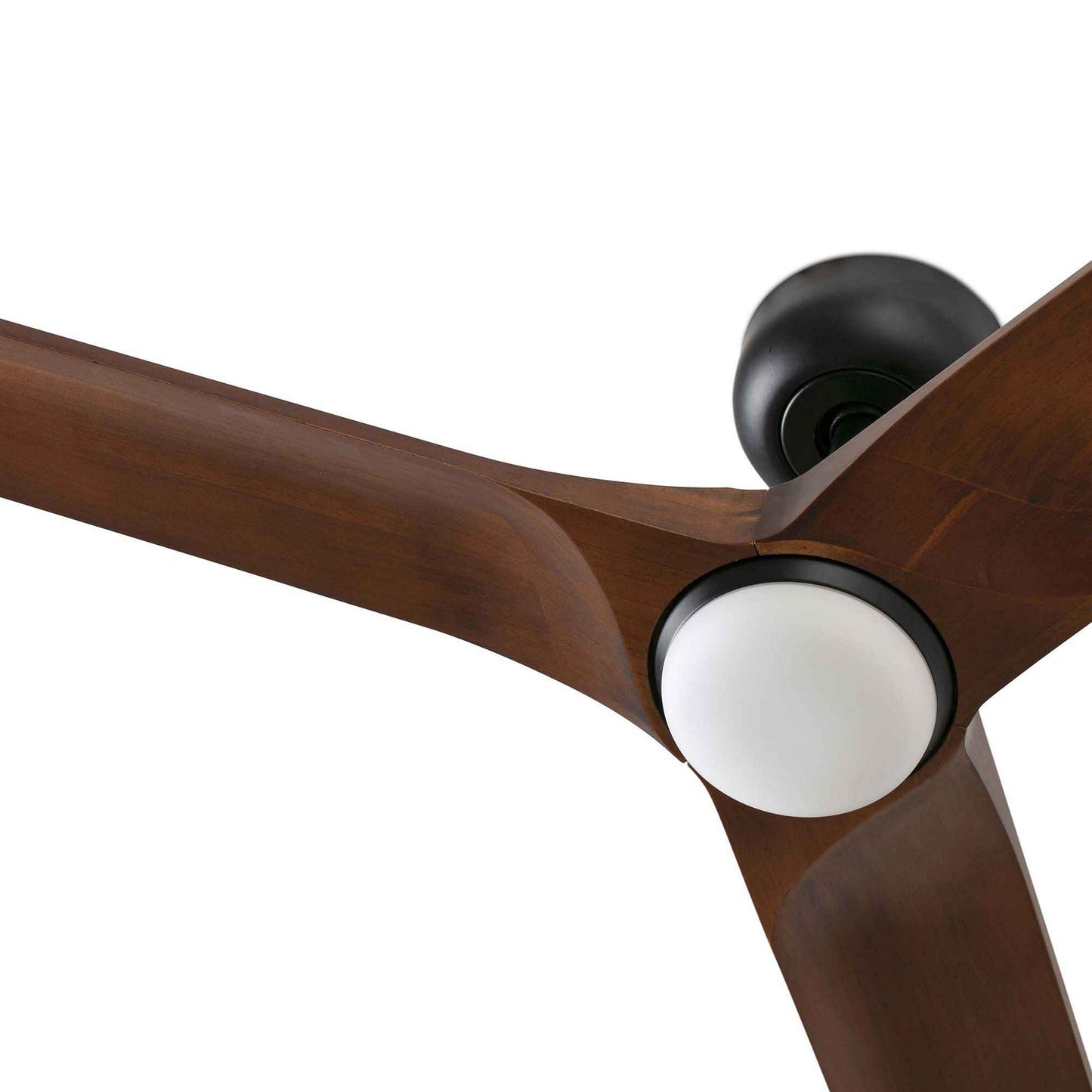 Ventilateur de plafond avec luminaire HEYWOOD-S noir
