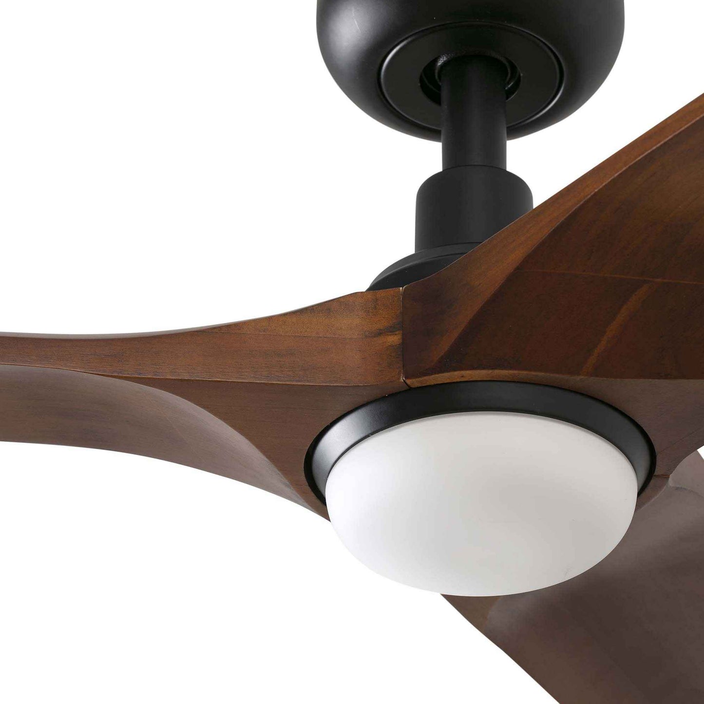 Ventilateur de plafond avec luminaire HEYWOOD-S noir