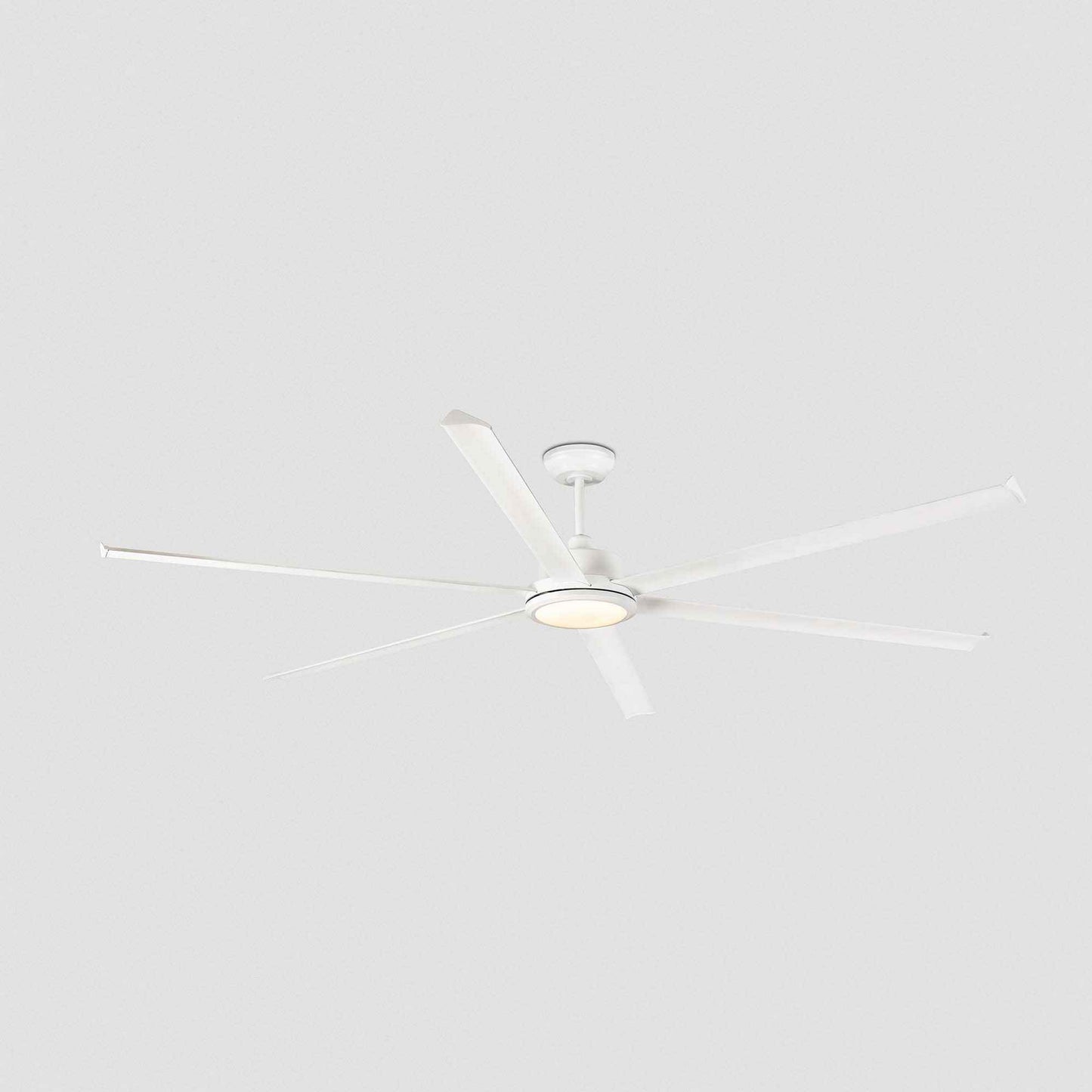 Ventilateur de plafond avec luminaire ROTTERDAM XXL blanc Ø 250 cm