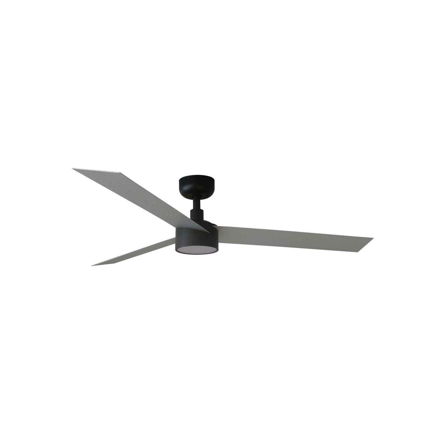 Ventilateur de plafond CRUISER L noir pales alu avec luminaire