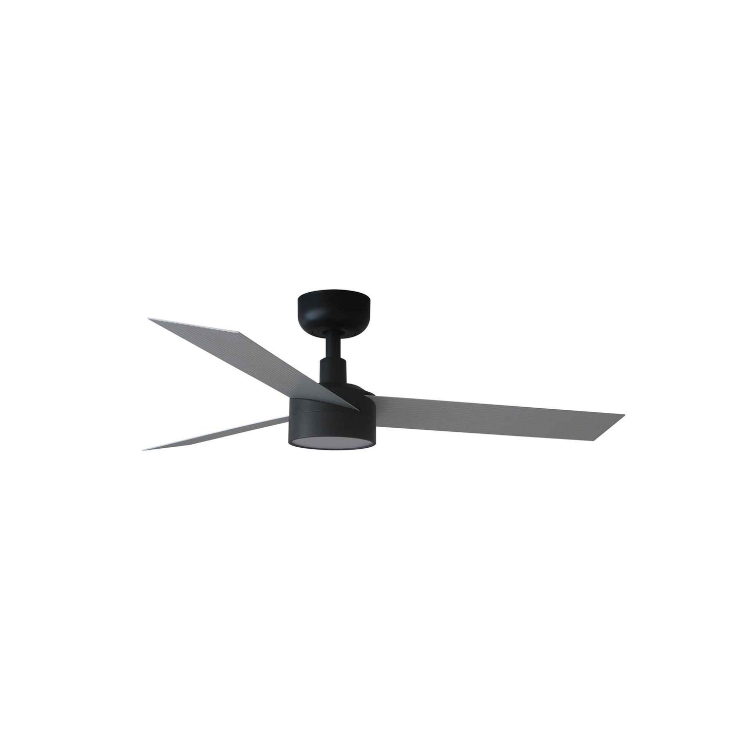 Ventilateur de plafond CRUISER S noir pales alu avec luminaire