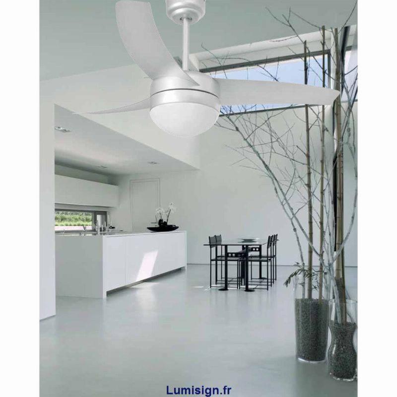 ventilateur de plafond Ventilateur de plafond EASY gris Faro Lumisign