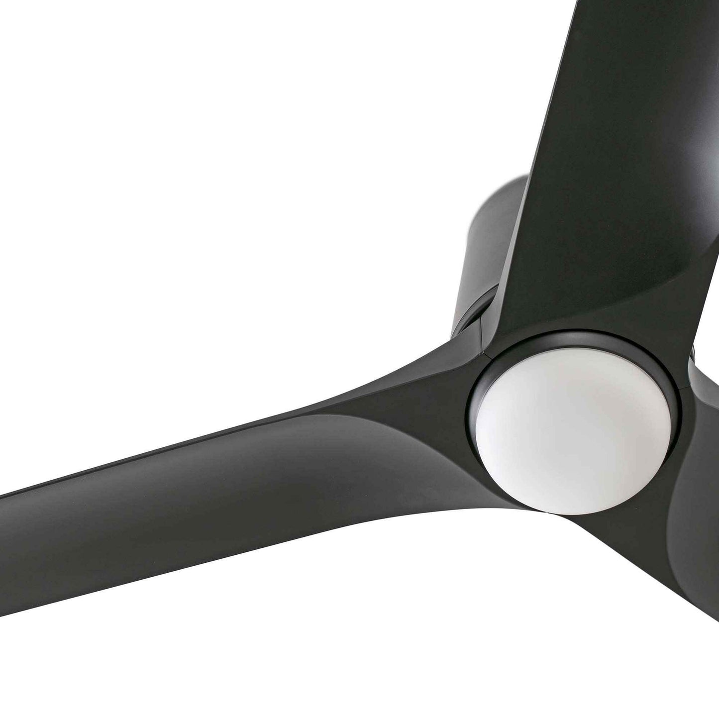 Ventilateur de plafond HEY TUB noir avec luminaire