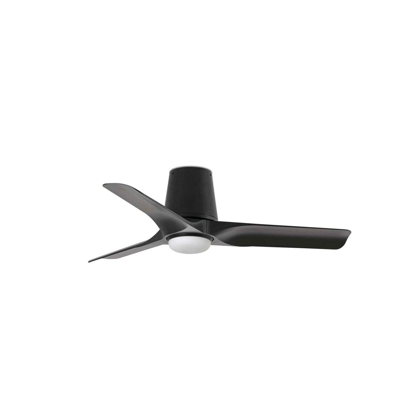 Ventilateur de plafond HEY TUB noir avec luminaire