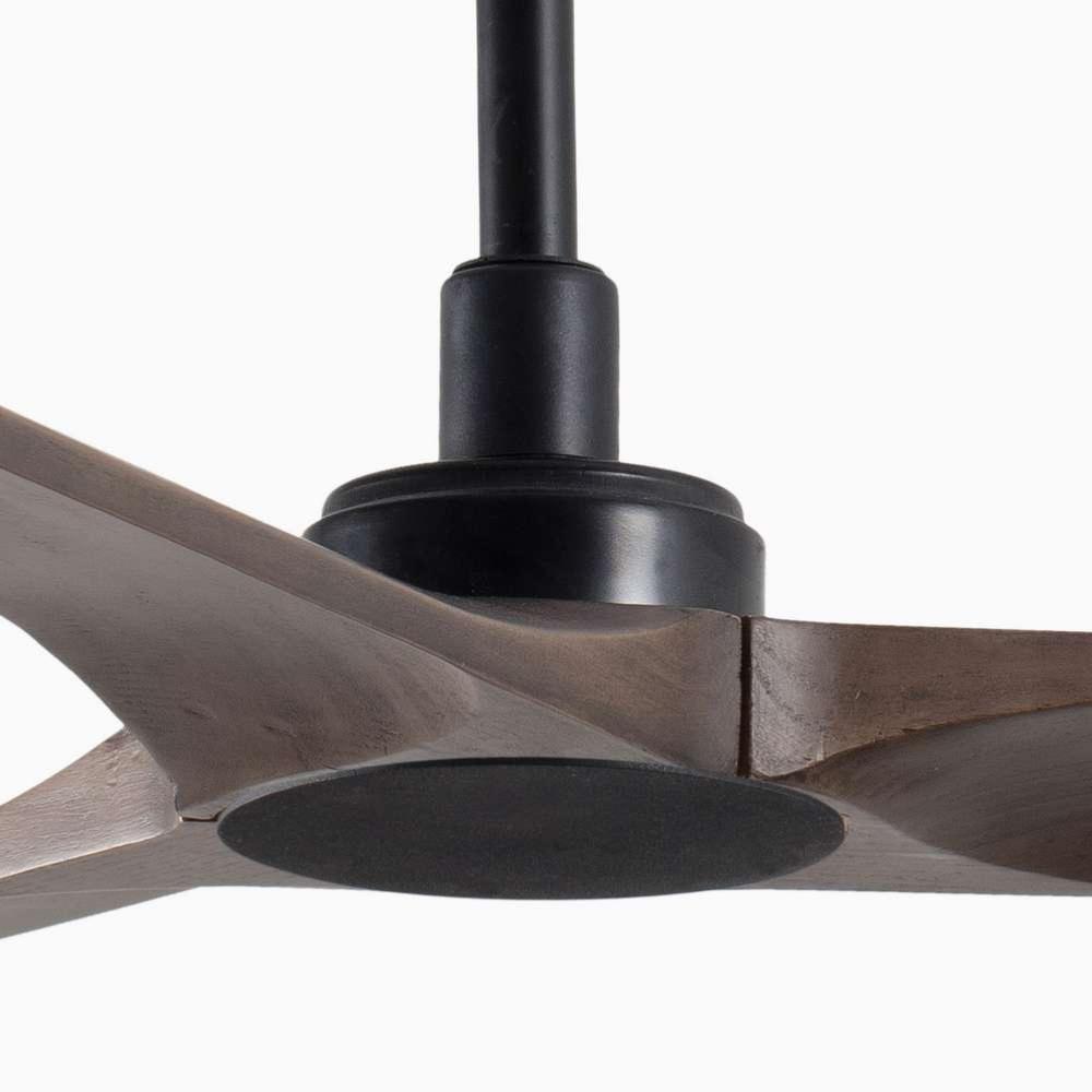 ventilateur de plafond Ventilateur de plafond HEYWOOD noir Faro Lumisign