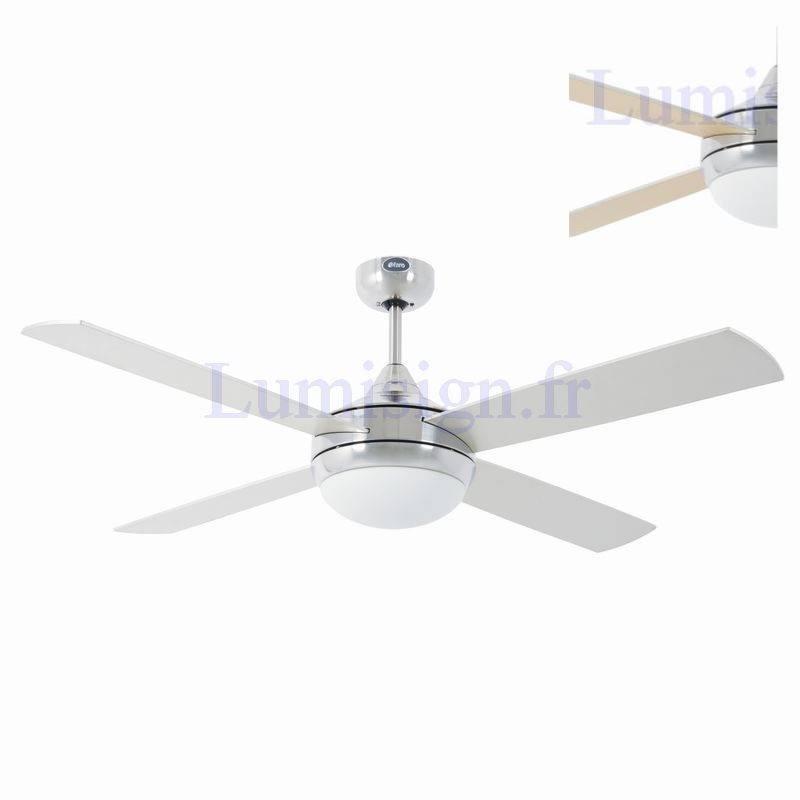 ventilateur de plafond Ventilateur de plafond ICARIA nickel mat Faro Lumisign