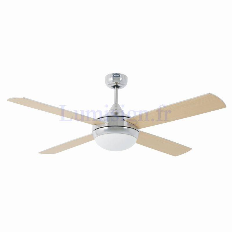 ventilateur de plafond Ventilateur de plafond ICARIA nickel mat Faro Lumisign