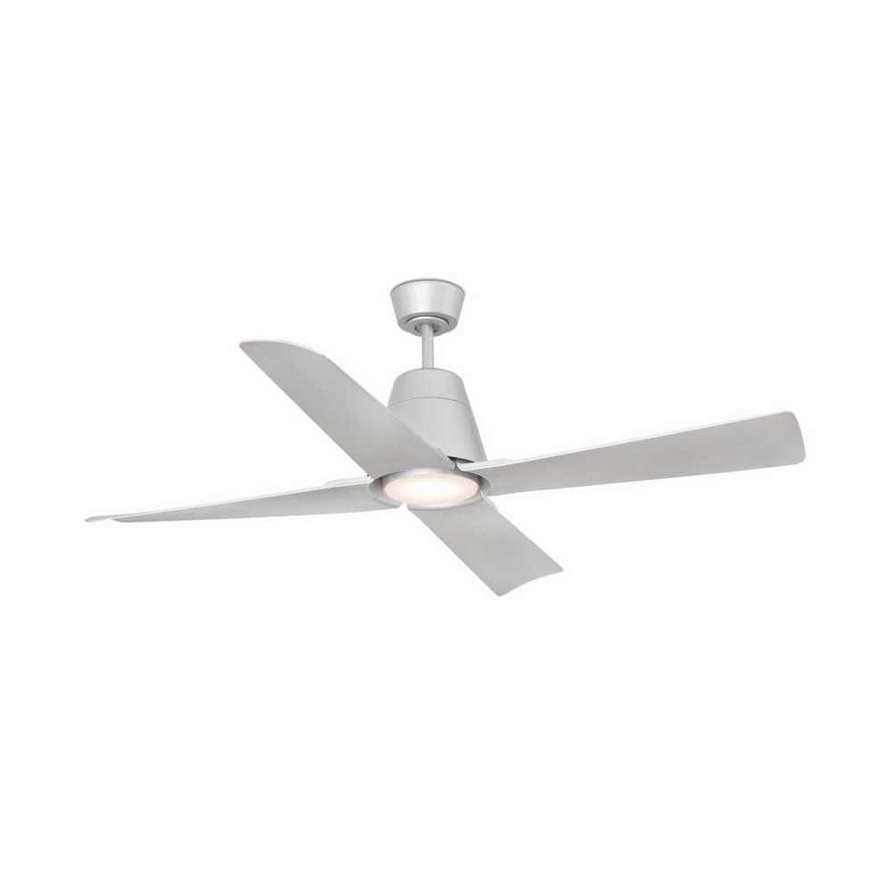 ventilateur de plafond Ventilateur de plafond intérieur/ extérieur TYPHOON gris avec luminaire Faro Lumisign
