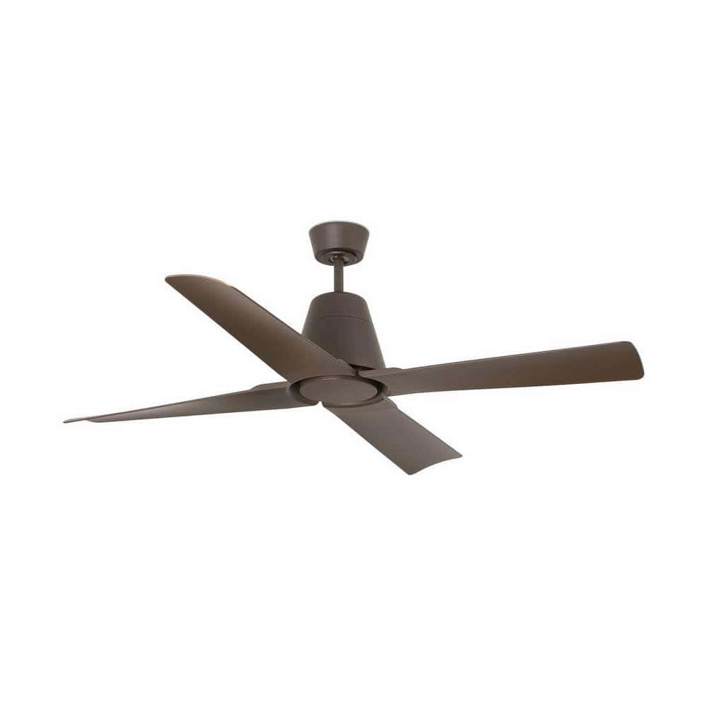 ventilateur de plafond Ventilateur de plafond intérieur/extérieur TYPHOON marron Faro Lumisign