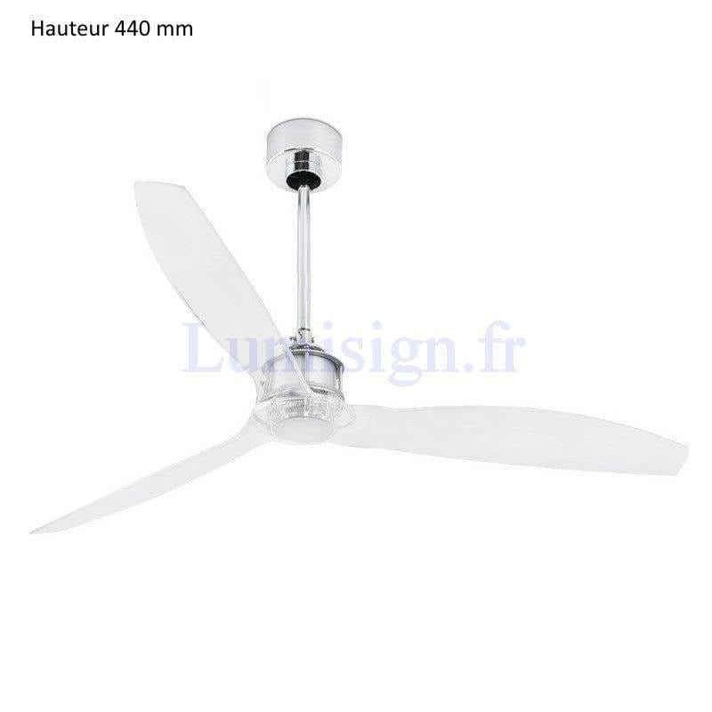 ventilateur de plafond Ventilateur de plafond JUST FAN été hiver avec télécommande Faro Lumisign