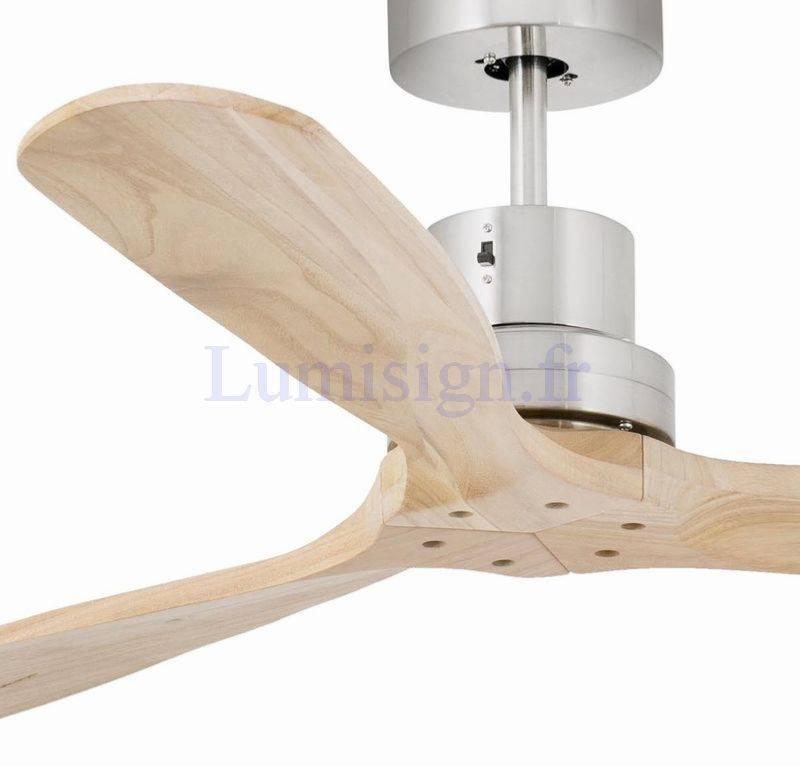 ventilateur de plafond Ventilateur de plafond LANTAU pin massif Faro Lumisign