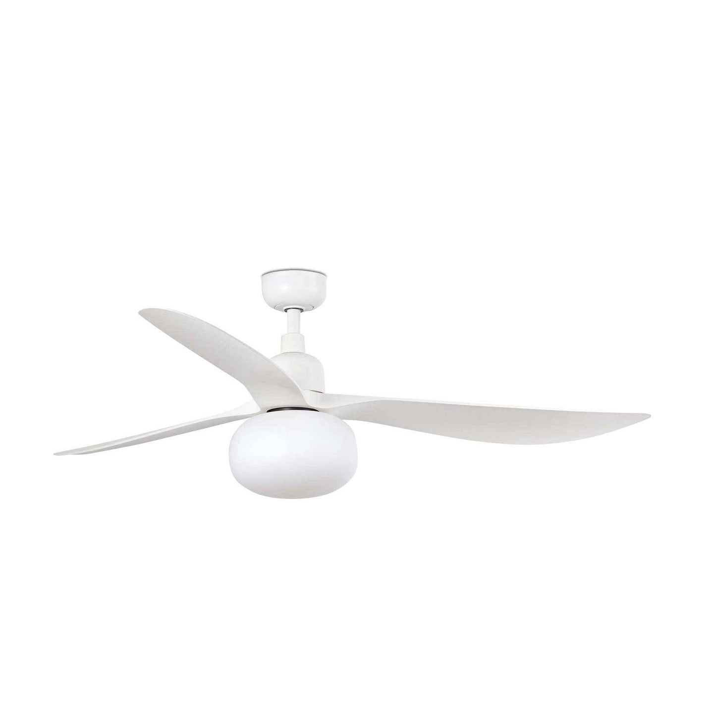 Ventilateur de plafond luminaire OUTWOOD blanc