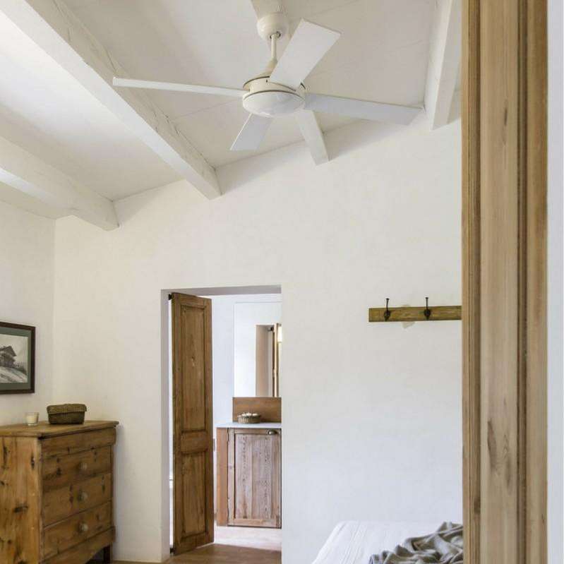 ventilateur de plafond Ventilateur de plafond MALLORCA blanc DC Faro Lumisign