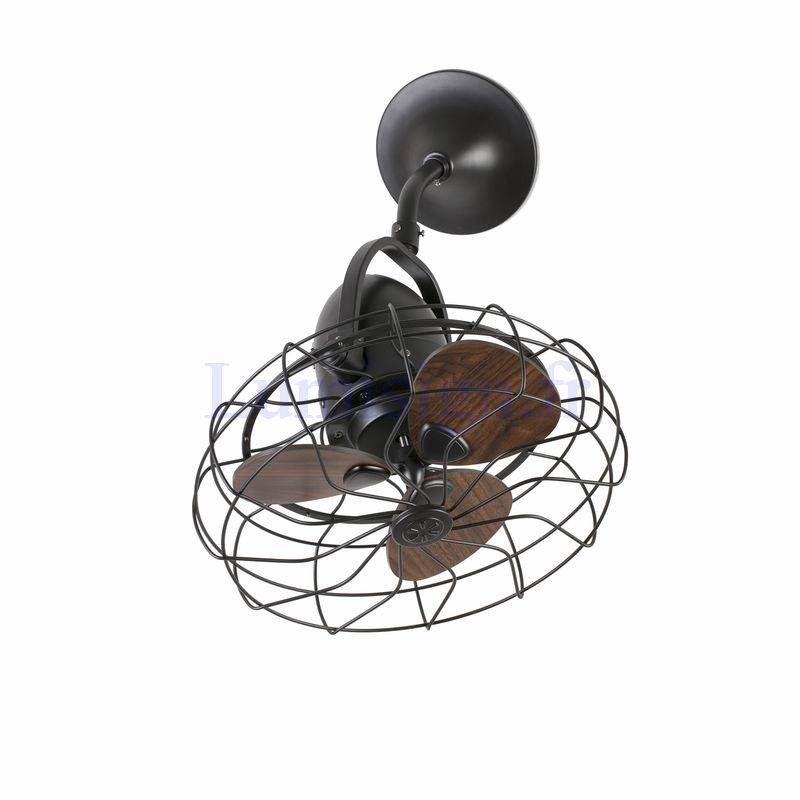 ventilateur de plafond Ventilateur de plafond ou mural oscillant KEIKI Faro Lumisign