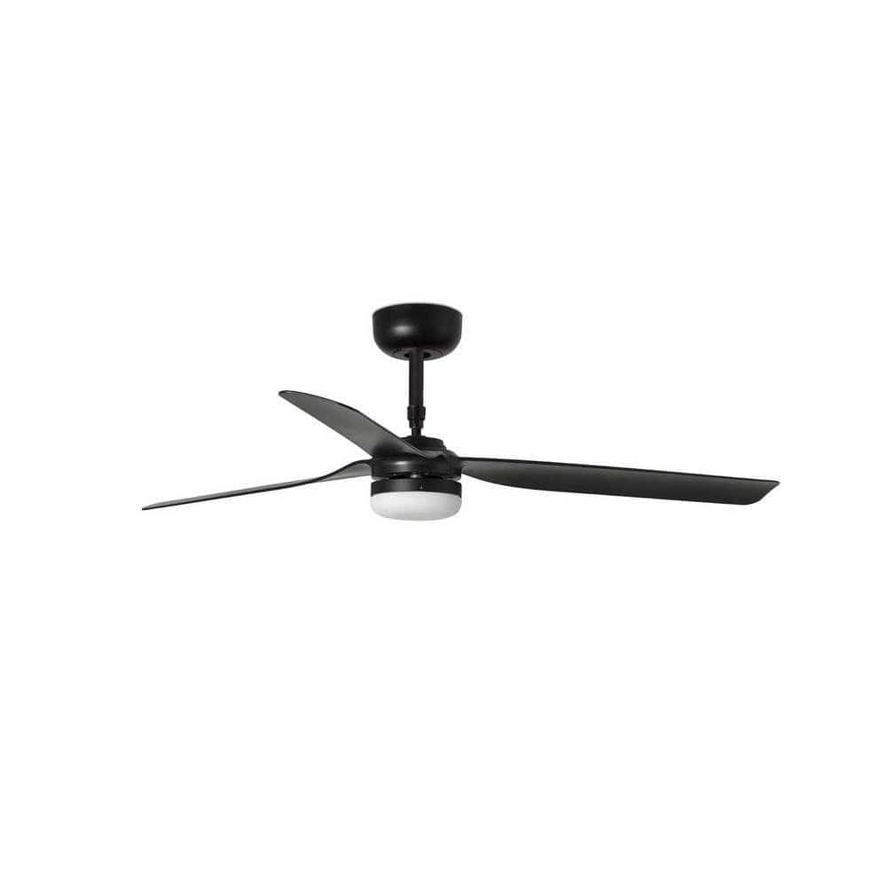 ventilateur de plafond Ventilateur de plafond PUNT noir avec luminaire Faro Lumisign