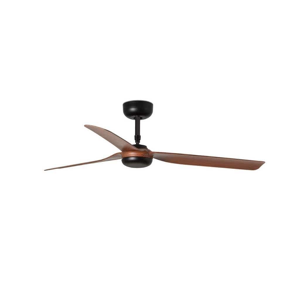 ventilateur de plafond Ventilateur de plafond PUNT noir pales noyer Faro Lumisign