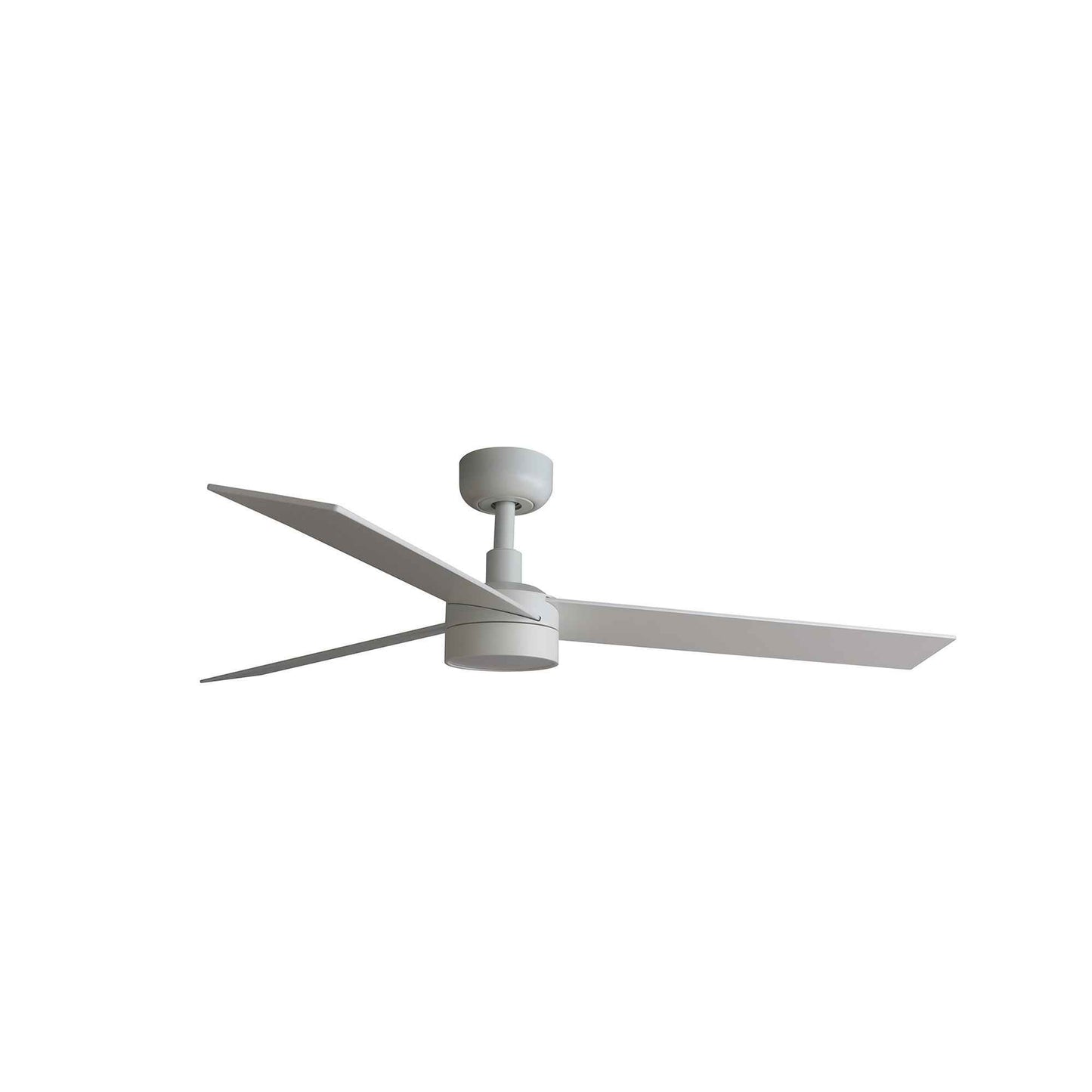 Ventilateur de plafond RUDDER L blanc avec luminaire