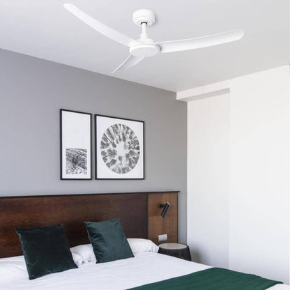 ventilateur de plafond Ventilateur de plafond SIROS blanc Faro Lumisign