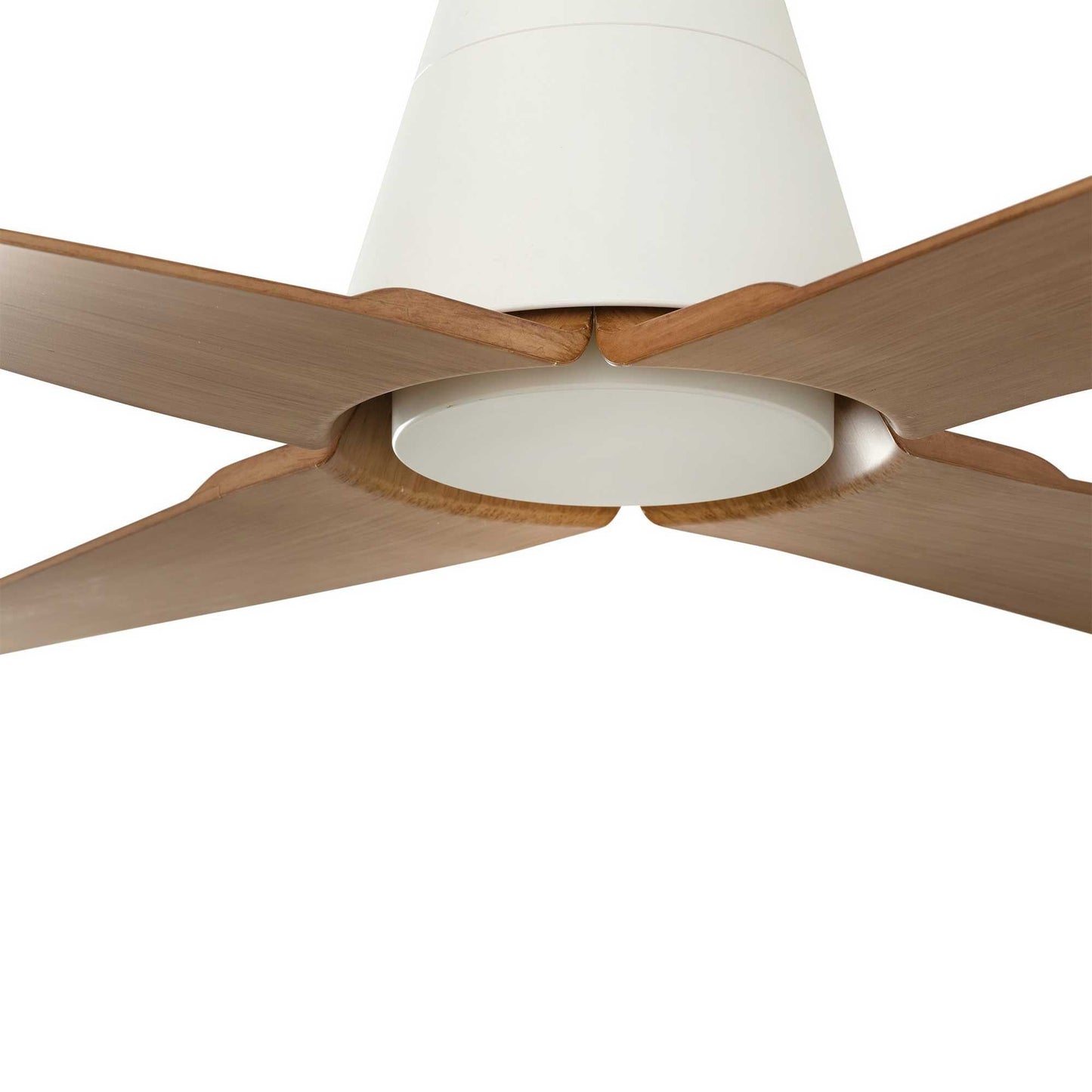 ventilateur de plafond Ventilateur de plafond TYPHOON-M blanc/bois Faro Lumisign