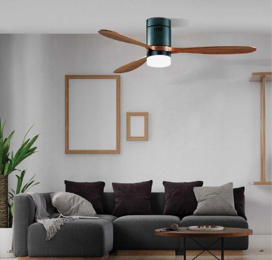 ventilateur de plafond Ventilateur de plafond Zambelis 19144 noir Ø 1320 mm Zambelis Lumisign