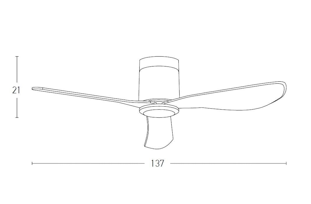 ventilateur de plafond Ventilateur de plafond Zambelis 20257 noir Zambelis Lumisign