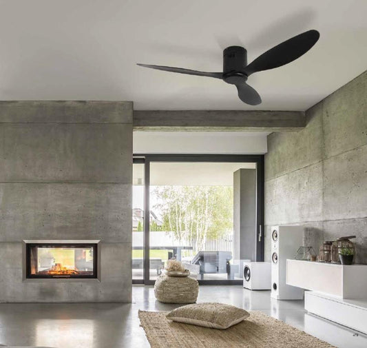 ventilateur de plafond Ventilateur de plafond Zambelis 20257 noir Zambelis Lumisign