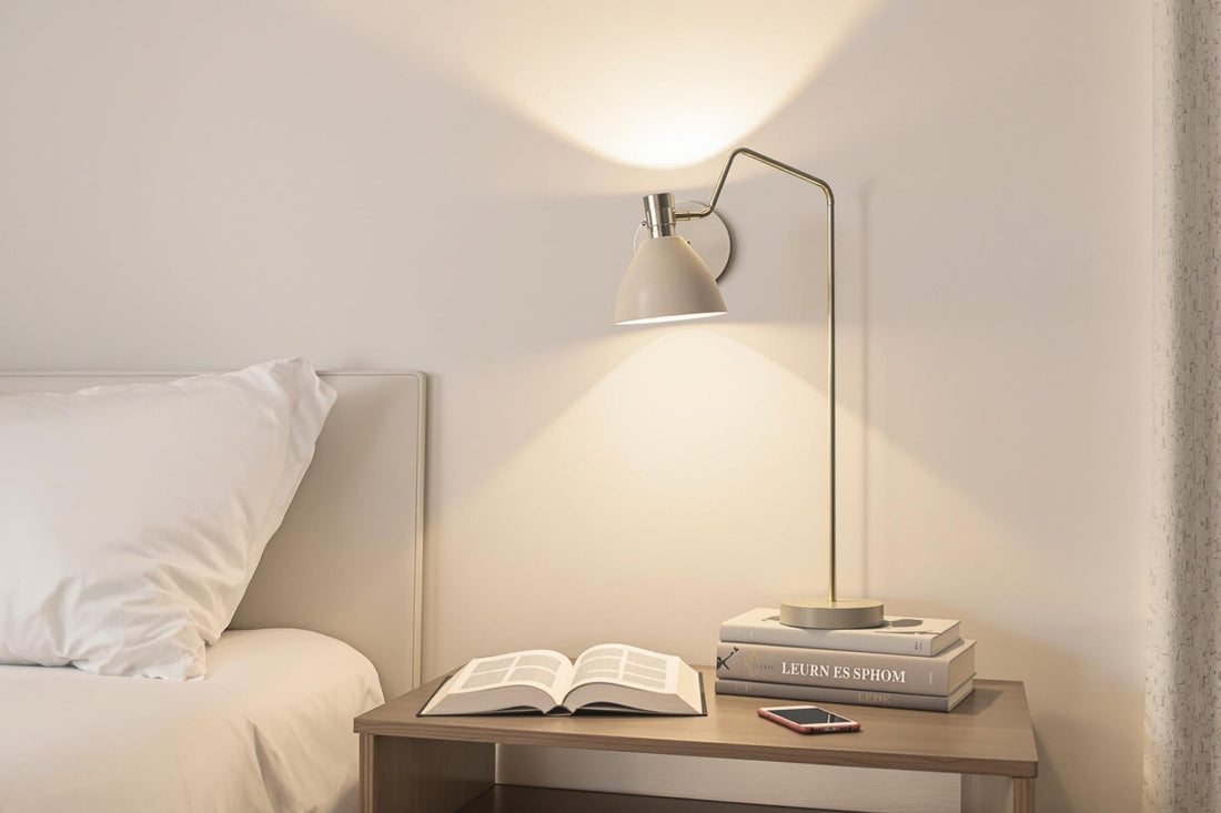Liseuse élégante : guide d’achat d’applique avec abat-jour et led