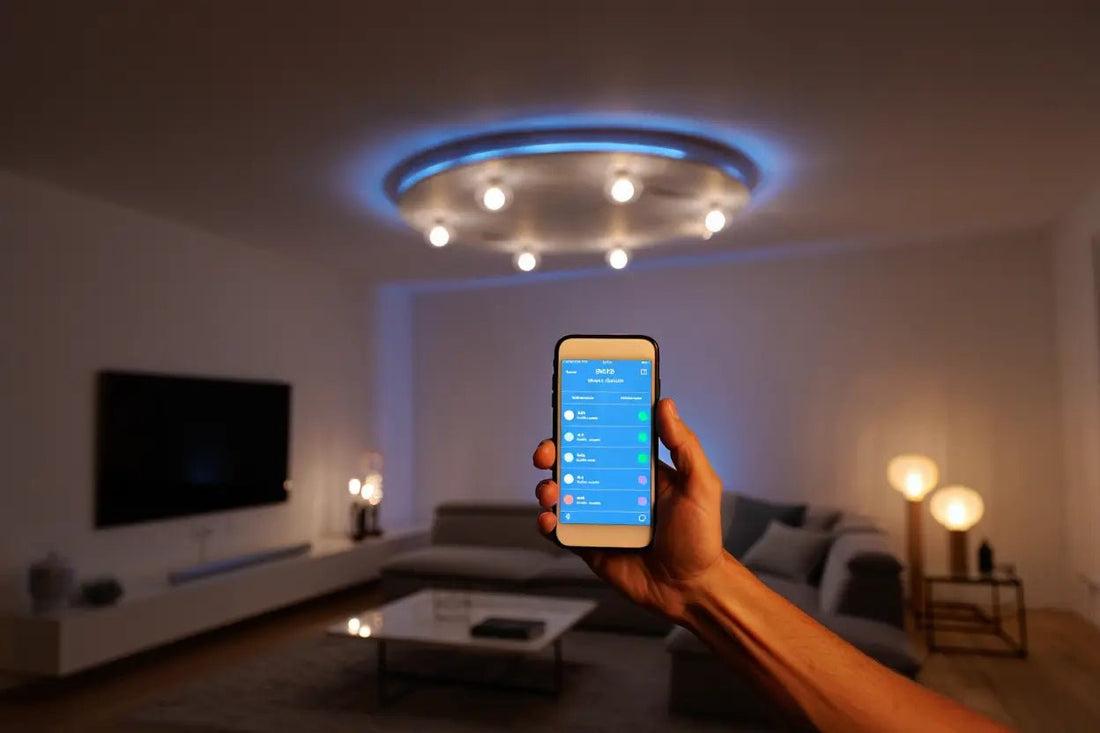 Éclairage connecté : ampoule et luminaire connecté intelligent