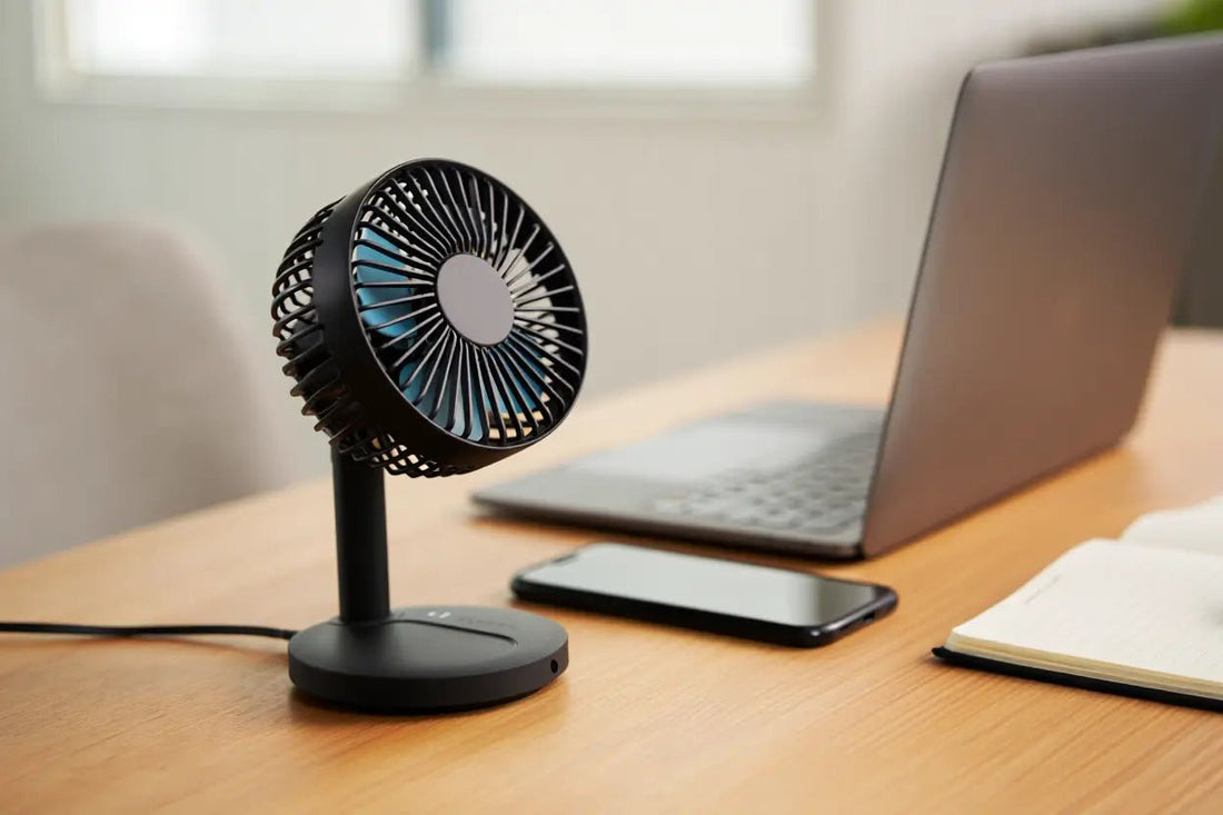 Mini ventilateur USB portable silencieux et réglable 2025